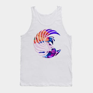 Peacock Art Tank Top